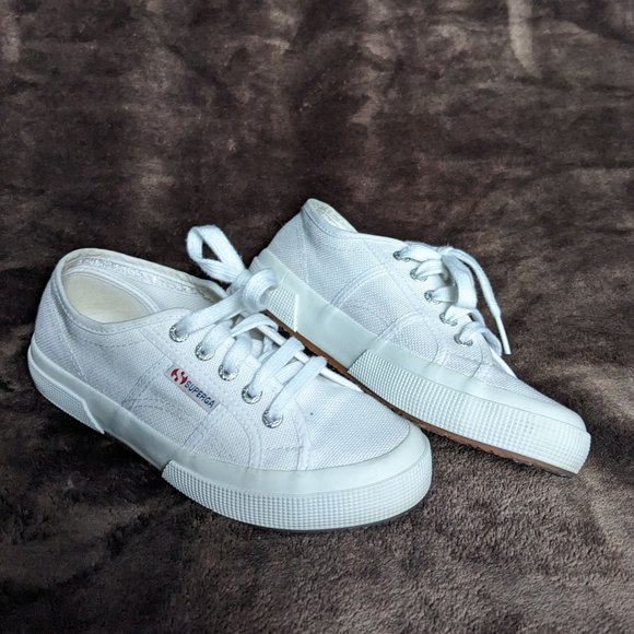 Shoes - Superga 2750 Cotu Classic Sneakers, White, Size 6 Womens